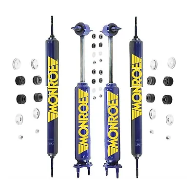 Monroe Front & Rear Shock Absorbers Kit Set Of 4 For Ford Mustang 1965-1970 • $104.19