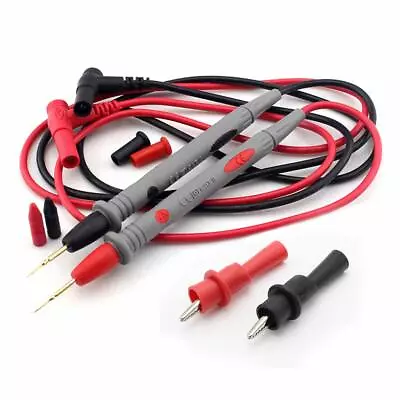 $7.49 • Buy Multimeter Test Leads For Fluke Meter Electrical Alligator Clip Probes 1000V 20A