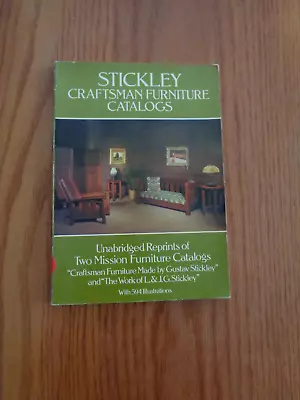 Stickley Craftsman Furniture Catalogs By Gustav Stickley L & JG Stickley SC • $6