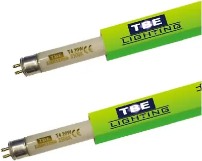 TBE LIGHTING T4 20w Fluorescent Tube Lamps 578mm - 2 Pack Of CFL Bulbs -... • £25.49