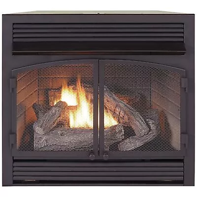 Bluegrass Living Ventless Gas Fireplace Insert Ventless Firebox Heat Output • $849.99