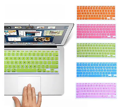 13 Colors Silicone Keyboard Cover Skin For Macbook Pro 13 15 Old Model • $5.99