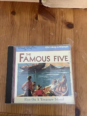 The Famous Five - FIVE ON A TREASURE ISLAND - Audio Book  PROMO CD • £3.50