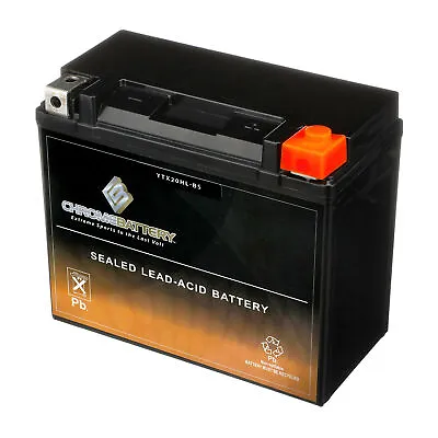 YTX20HL-BS High Performance - Maintenance Free - Sealed AGM Motorcycle Battery • $61.90