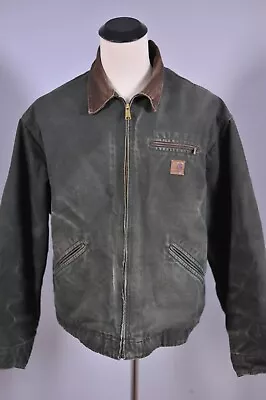 $132.50 • Buy Vtg Carhartt J97 Detroit Jacket Blanket Lined MOS Green Men's 2XL/3XL