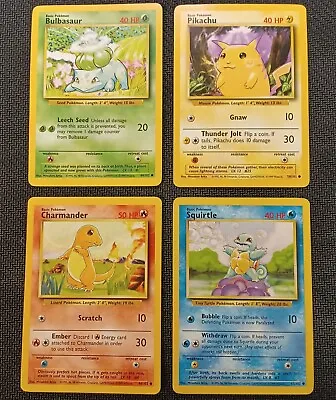 Pokemon 1999 Base Set Unlimited Vintage WoTC - Choose Your Card! • $39.95