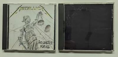 Lot(2) CDs Metallica Justice For All Self Titled Black Album • $14.85