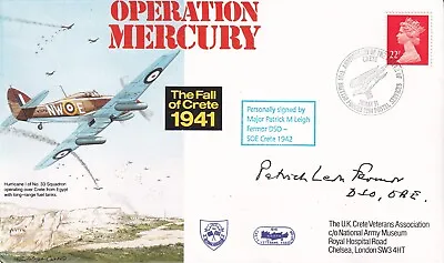 £8.95 • Buy Operation Mercury Fall  Of Crete Signed P M Leigh Fermor DSO SOE Crete 1942