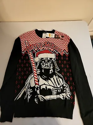 $29.99 • Buy Star Wars Darth Vader Merry Sithmas Ugly Christmas Sweater Size Medium New W Tag