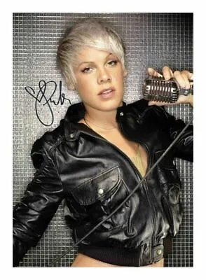 P!nk Pink Autograph Signed Pp Photo Poster • £6.89