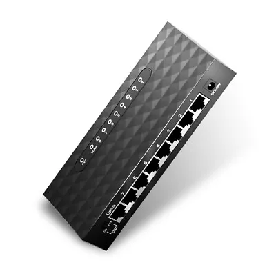 8 Port Gigabyte Ethernet Switch Desktop Ethernet Splitter Hub Plug And Play • $21.59