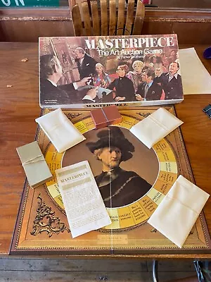 Vintage Parker Brothers Masterpiece Board Game In Complete Excellent Condition • $24.99