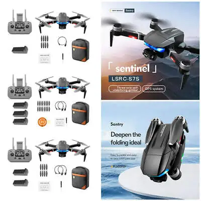 $312.15 • Buy Foldable Mini Drone LS7S Brushless Motor Gesture Control For Adults Indoor