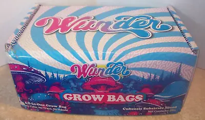 Wunder Grow Bags Mushroom Cubensis Substrate Blend 2lb All In One • $19.99