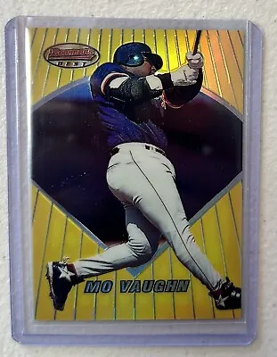 MO VAUGHN Red Sox 1996 Bowman's Best Previews ATOMIC REFRACTOR #BBP 25 Rare SP • $2.50