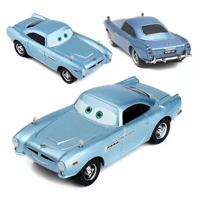 Disney Pixar Cars 2 Finn McMissile 1:55 Diecast Model Toy Car Gift Loose New • $11.99