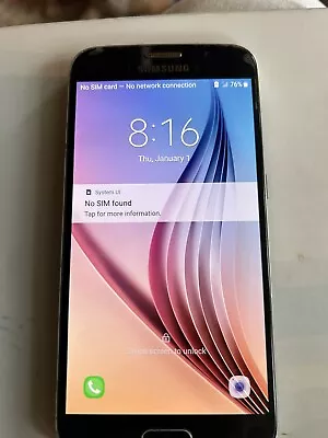 Samsung Galaxy S6 SM-G920V Verizon  Unlocked 32GB/8GB RAM • $29.94