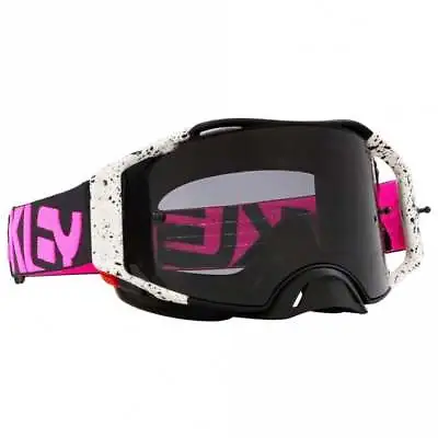 Oakley Goggle - Airbrake - Black Splatter W/Dark Grey • $124.50