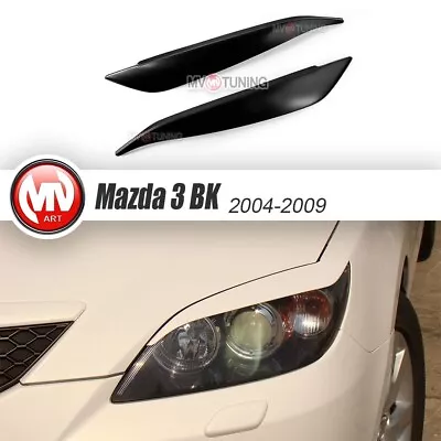 MV-Tuning Front Eyelids Headlights Covers For Mazda 3 / Axela 2003-2008 HB Var№2 • $24.90