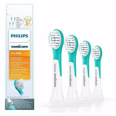 4Pcs Replace Philips Sonicare HX6034 3+ Electric Toothbrush Heads For Kids AU • $21.76