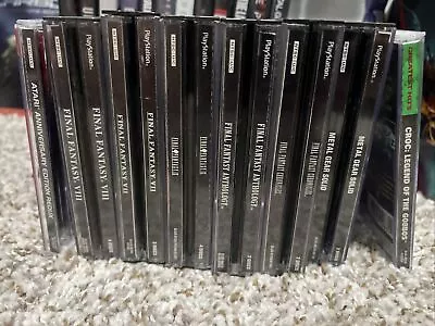 Final Fantasy Metal Gear Solid And Croc PlayStation 1 Game Lot! 🔥 • $112.50