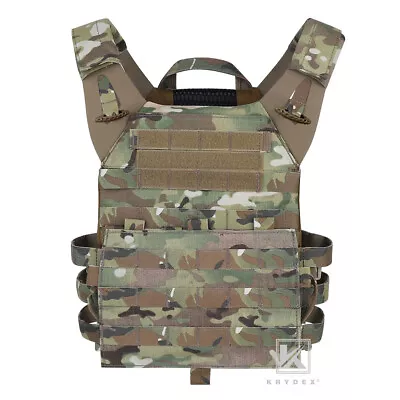 KRYDEX JPC 2.0 Jump Plate Carrier MOLLE Panel Tactical Vest Army Camo MC Camo • $79.95