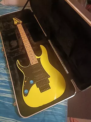 Ibanez Rg Left-handed Dessert Yellow Electric Guitar With Hardshell Case. • $780