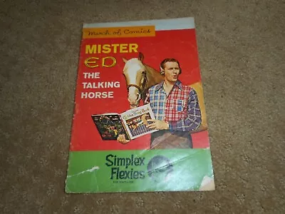 Simplex Flexies March Of Comics Mister Ed The Talking Horse #260 1964 • $9.99