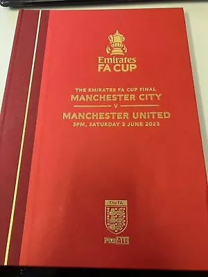 Fa Cup Final Offical Limited Edition Programme • £35