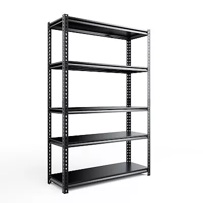 Heavy Duty Muscle Rack Garage Steel Storage 5 Shelf Adjustable Shelves 2200lbs • $297.96