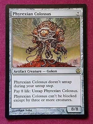 Magic The Gathering DUEL DECKS PHYREXIA VS COALITION PHYREXIAN COLOSSUS Card MTG • $5.99