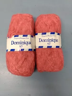 Lot Of 2 Pink Dominique Yarn  (LL) • $6