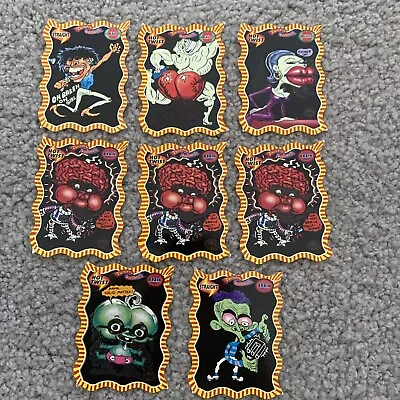 Vintage Oddbodz Twisted Glowzone Cards - 8 Cards Total • $15