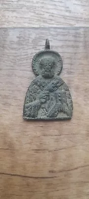 Giant Russian Orthodox Pendant  Medieval Era Period Approx. 1000-1200. Rare! • £125