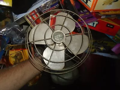 Vintage ZERO 8” Electric Table/Wall Fan Model 1250R Works Bersted Mfg. Co. • $45