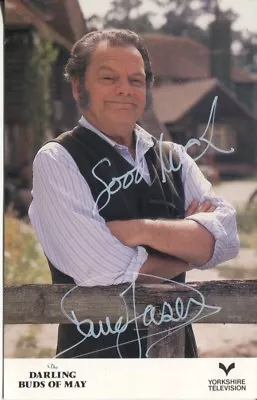 David Jason Pam Ferris & Philip Franks DARLING BUDS Of MAY Cast Signed Photos • £95