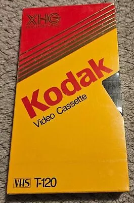 Kodak VHS T-120 Extra High Grade Video Cassette • $4.99