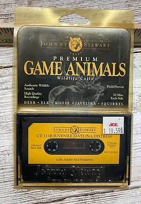 $14.99 • Buy Johnny Stewart Premium Game Animal Wildlife Calls Cassette Deer Elk Moose Etc