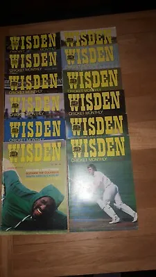 £11.99 • Buy 12 X Wisden Cricket Monthly Magazine 1980 Very Good Condition