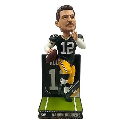 Aaron Rodgers Green Bay Packers Light Up Back Plate Bobblehead NFL Football • $85