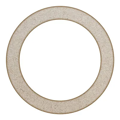 Circle Frame MDF Laser Cut Craft Blanks In Various Sizes • £1