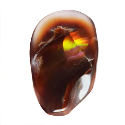 11 Cts Unheated Mexican Fire Agate Loose Gemstone Fancy Rough Natural • $52.24