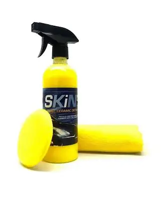 Auto Ceramic Spray Wax Paint Sealant Skin Advanced Sio2  Detailing Valeting - 1L • £16.99