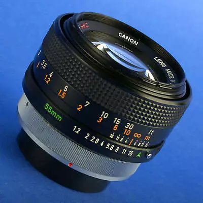 Canon FD 55mm 1.2 S.S.C. Lens Beautiful Condition • $379.99