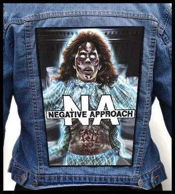 NEGATIVE APPROACH === Backpatch Back Patch / JFA Siege Discharge Minor Threat  • $20