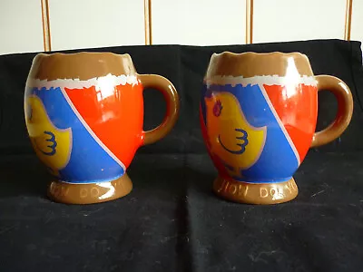 2 X Cadbury Creme Egg Tea/coffee Cups - Vgc - Limited Edition - Vintage • £5