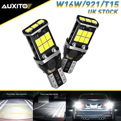 T15 W16W Reverse 921 LED Car Bulbs Xenon White Canbus Error Free Parking Light • $8.99