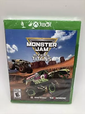 Monster Jam [ Steel Titans ] (XBOX ONE) NEW & Factory Sealed • $28.10