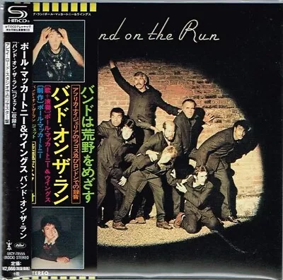 Paul McCartney & Wings  Band On The Run  Japan Mini LP SHM-CD Paper Sleeve W/OBI • $38.99