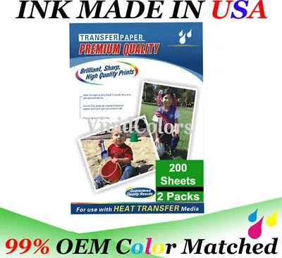 Sublipaper Sublimation Paper 200Sheets Heat Transfer DIY T-shirt Mugs FEDEX2DAY  • $29.99
